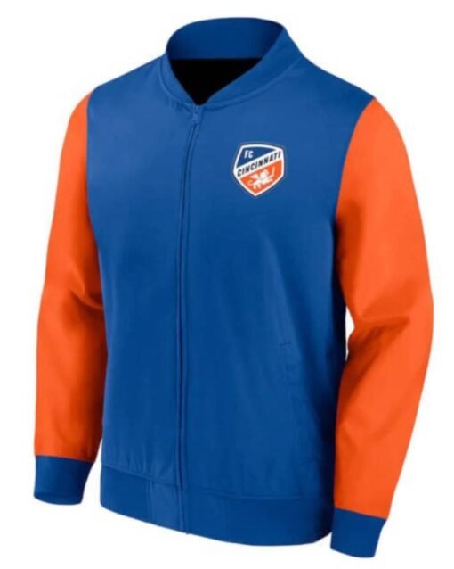 MLS Team FC Cincinnati Cotton Bomber Jacket