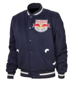 MLS Team New York Red Bulls Blue Wool Jacket
