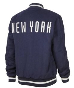 MLS Team New York Red Bulls Blue Wool Jacket