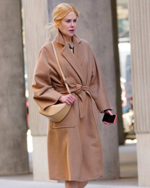 Babygirl 2024 Nicole Kidman Brown Trench Coat