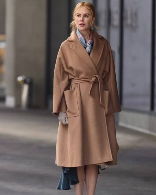 Babygirl 2024 Nicole Kidman Brown Trench Coat