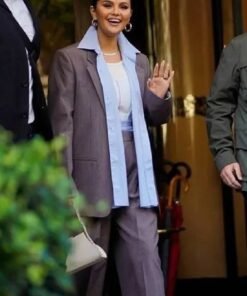 Selena Gomez Lapel Style Blazer