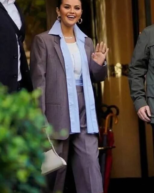 Selena Gomez Lapel Style Blazer