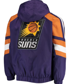 Men’s Starter Purple/Orange Phoenix Suns The Pro Jacket