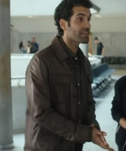 Daniel Gangs Of Galicia Brown Leather Jacket