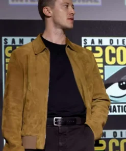 Joseph Quinn The Fantastic Four First Steps Brown Leather Jacket