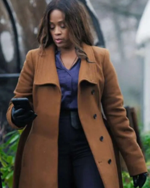 The Irrational Maahra Hill Brown Coat