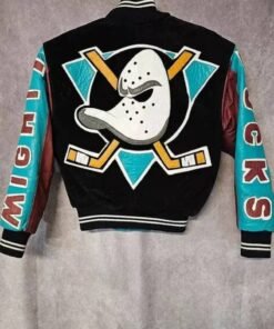 Vintage Nhl Anaheim Mighty Ducks Nhl Varsity Jacket