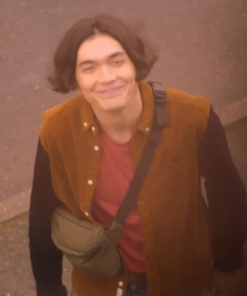 Tao Xu Heartstopper Brown And Black Jacket