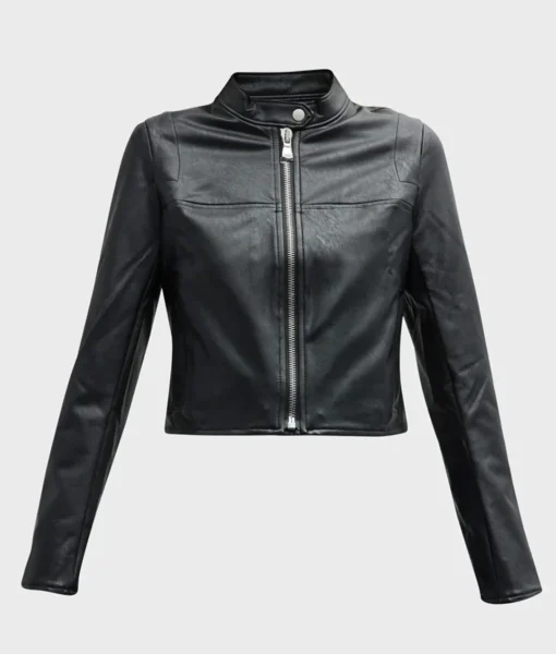 Women’s Like Leather Moto Jacket