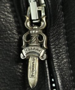 Chrome Hearts Single Riders Leather Jacket