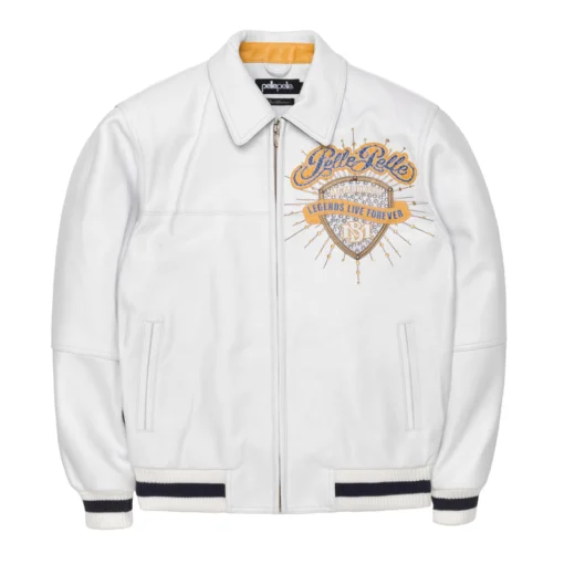 Pelle Pelle White Legends Live Forever Jacket