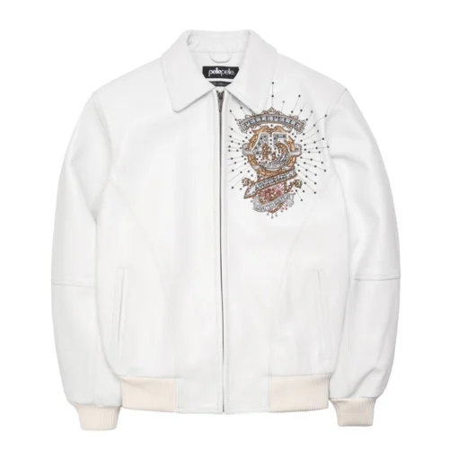 Pelle Pelle White Collectors Series Jacket | Pelle Pelle