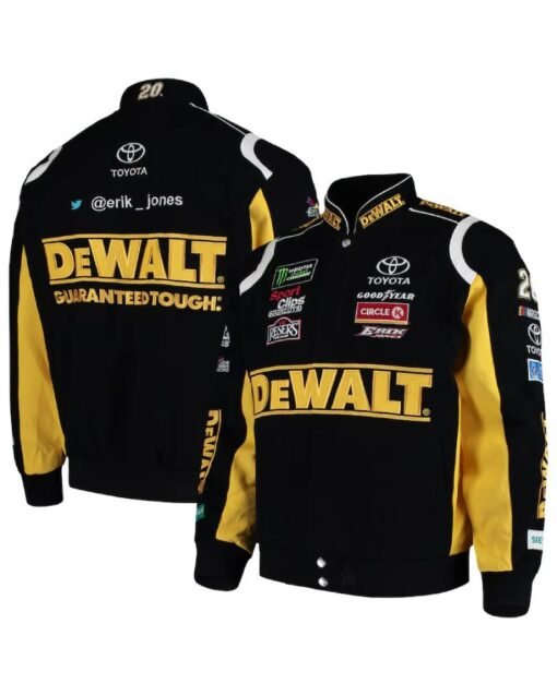 Erik Jones JH Design Dewalt Twill Uniform Jacket