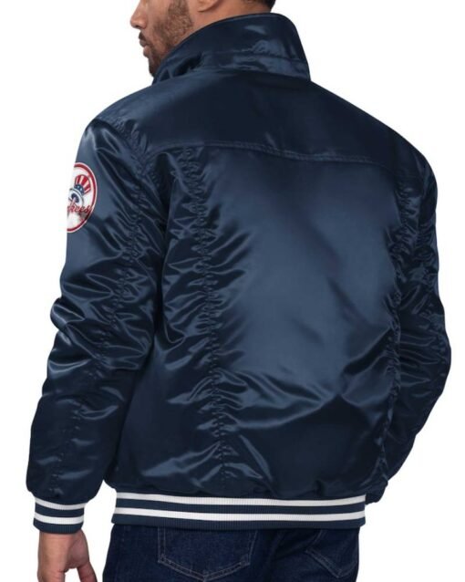 New York Yankees Starter x Levi’s Navy Trucker Jacket