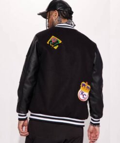 NLB Black Varsity Jacket
