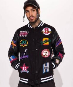 NLB Black Varsity Jacket
