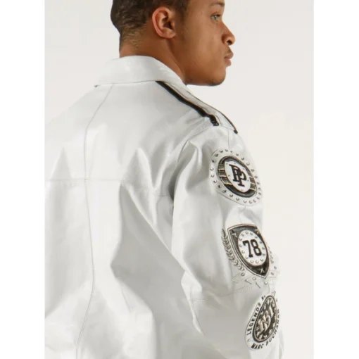 Pelle Pelle Legacy Series White Men Jacket | Leather Jacket