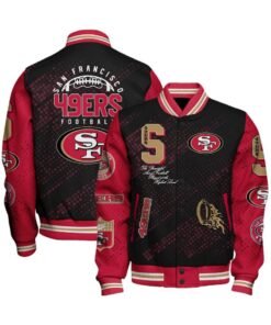 San Francisco 49ers NFL V13 Pattern Jacket