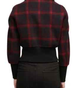 9-1-1 S05 May Grant Plaid Bomber Jacket