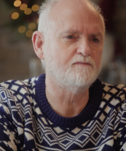 A European Christmas 2024 Paul Murphy Blue Sweater