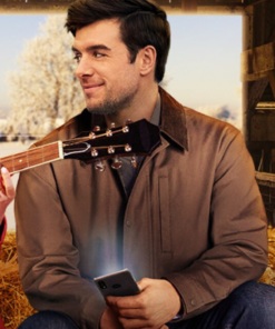 All I Need For Christmas 2024 Dan Jeannotte Brown Cotton Jacket