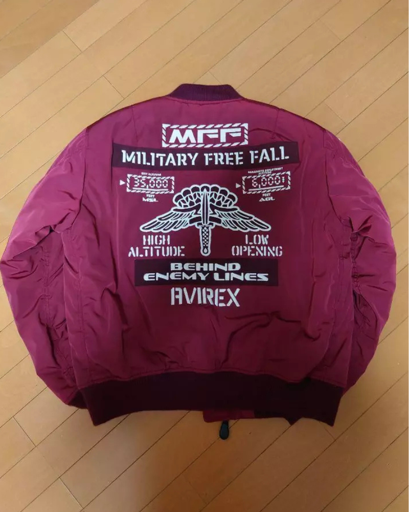 Men's MA-1 Military Style Tactical Bomber Jacket – Waterproof Nylon, Knit Cuffs & Collar