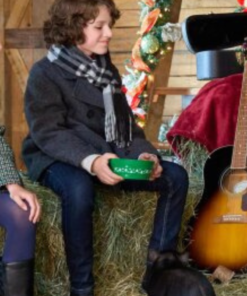 Azriel Dalman All I Need For Christmas 2024 Grey Coat