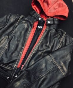 Red Hood Black Jacket