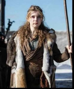 Britannia S03 Eleanor Worthington-cox Fur Coat