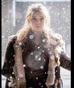 Britannia S03 Eleanor Worthington-cox Fur Coat