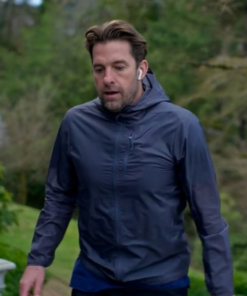Cellar Door Scott Speedman Blue Hooded Jacket