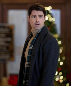 Corey Sevier The Christmas Charade 2024 Wool Coat