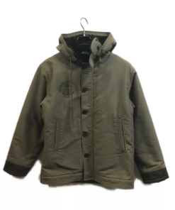 Coulange Mayenne N-1 Deck Grey Cotton Jacket