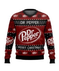 Dr Pepper Ugly Christmas Sweater
