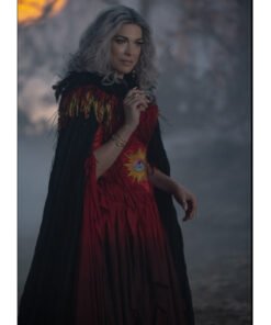 Hocus Pocus 2 2022 Hannah Waddingham Cloak Coat