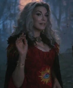 Hocus Pocus 2 2022 Hannah Waddingham Cloak Coat