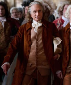 Franklin Michael Douglas Brown Coat