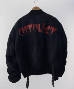 HAL Back Logo Ma-1 Flight Nylon Jacket