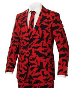 Halloween Bat Blazer Suit