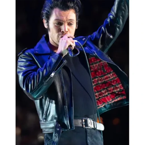 Harry Styles Harryween Black Leather Jacket