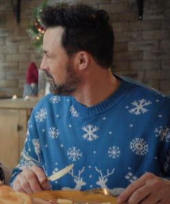 A European Christmas 2024 Philip Boyd Light Blue Sweater