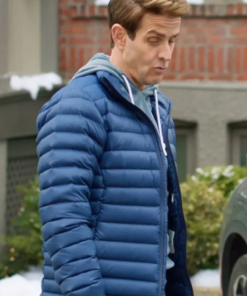 Jack Cooper Jingle Bell Love 2024 Blue Puffer Quilted Jacket