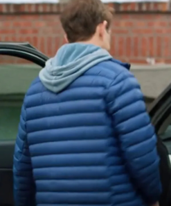 Jack Cooper Jingle Bell Love 2024 Blue Puffer Quilted Jacket