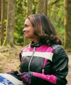 Virgin River S05 Kandyse Mcclure Biker Jacket