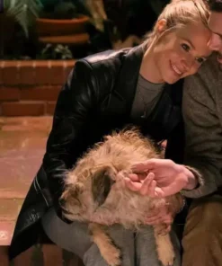 Joanne Nobody Wants This S01 Leather Blazer