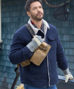 Marco Grazzini Christmas Under The Lights Blue Jacket