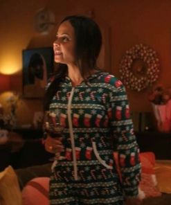 Meet Me Next Christmas Christina Milian Christmas Jumpsuit