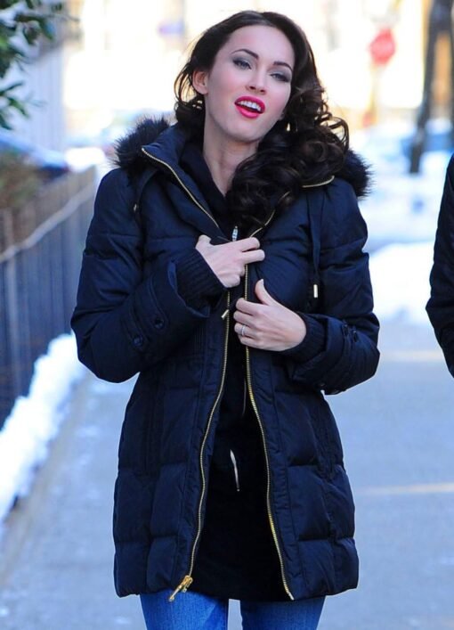 Megan Fox Puffer Coat