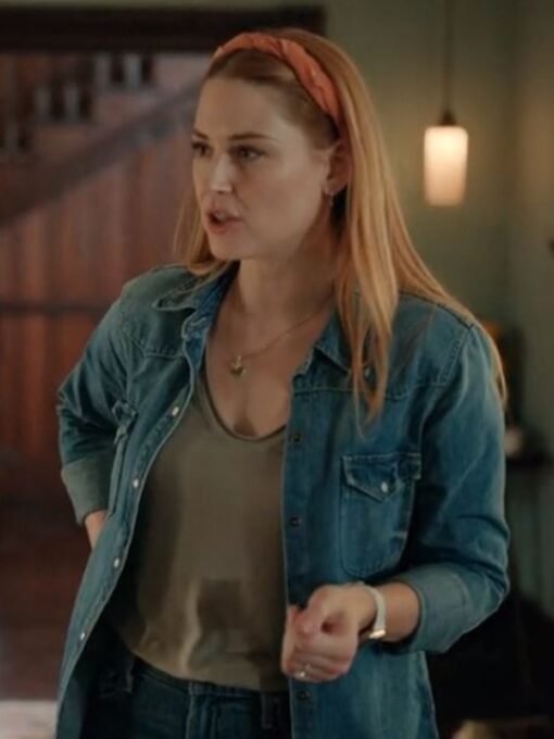 Virgin River S05 Alexandra Breckenridge Denim Shirt